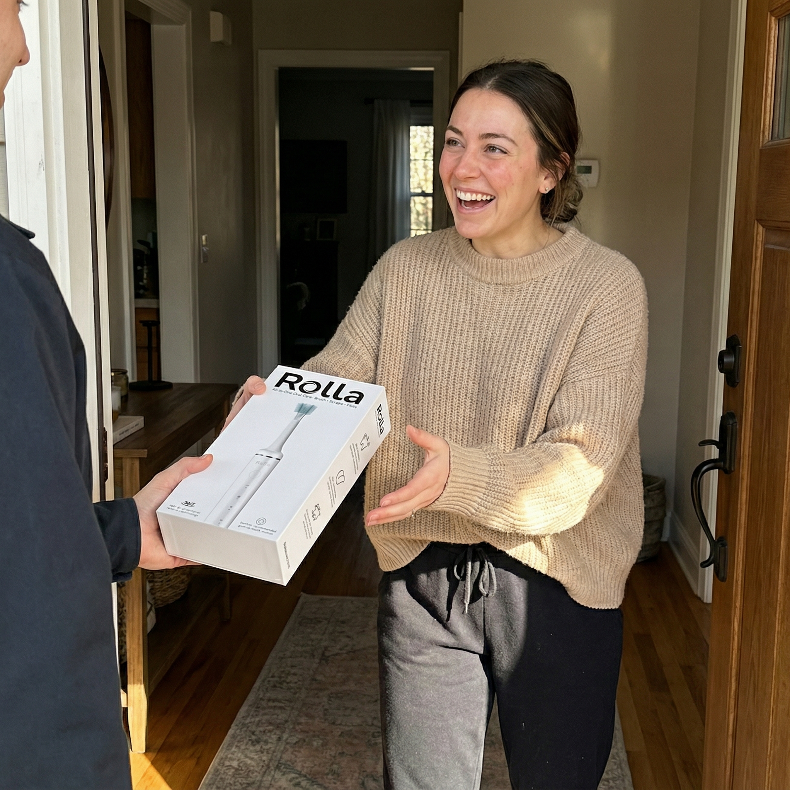 Aktivér automatisk levering og hold Rolla...